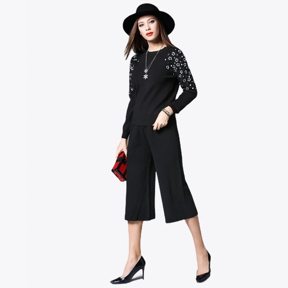 Alfani Embellished Womens Turtleneck Sweater -L/XL - Picture 3 of 17